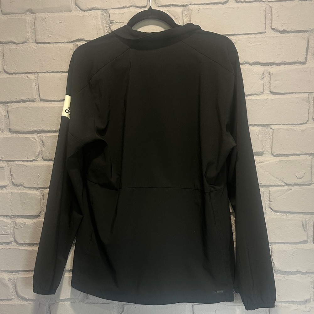 NWOT Adidas Black Half-Zip Hoodie size S - Picture 5 of 7